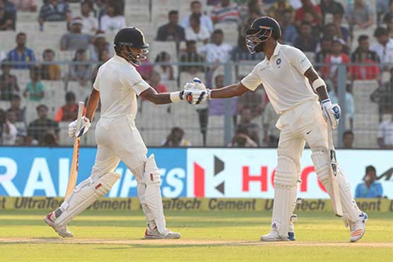 India 171-1 at stumps, lead Sri Lanka by 49 runs