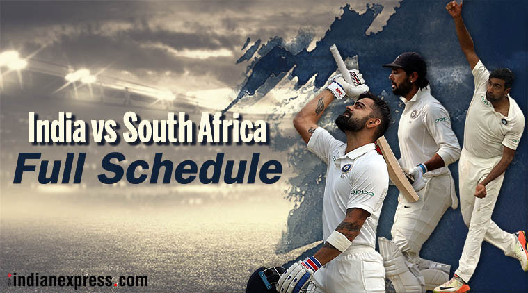 India tour of South Africa 2018: Full schedule, fixtures, timings and venues