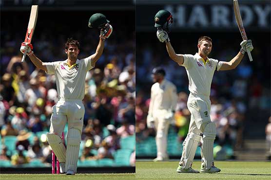 England in early strife after Marsh brothers hit tons
